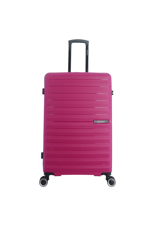 Saxoline Fiesta Travel Luggage / Hard Suitcase / Trolley - Large - Fuchsia