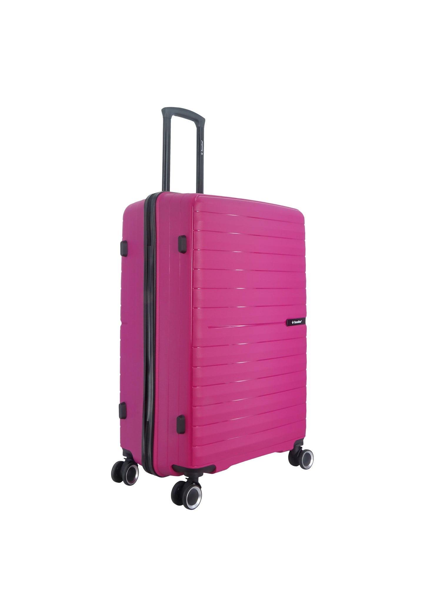 Saxoline Fiesta Travel Luggage / Hard Suitcase / Trolley - Large - Fuchsia