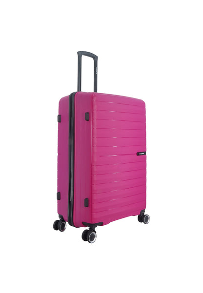 Saxoline Fiesta Travel Luggage / Hard Suitcase / Trolley - Large - Fuchsia