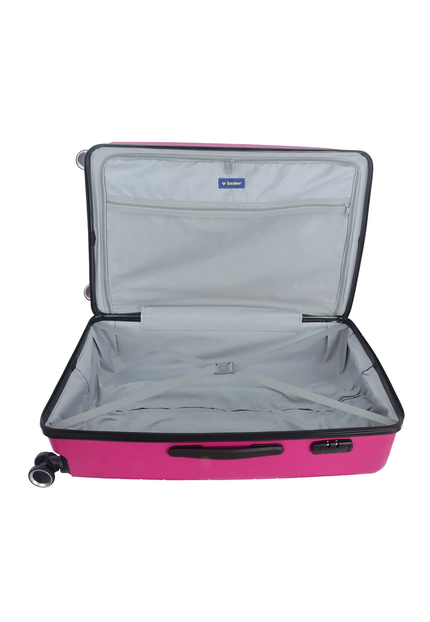 Saxoline Fiesta Travel Luggage / Hard Suitcase / Trolley - Large - Fuchsia