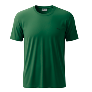Unisex Oversized Royal Blue T-Shirt – “2be” Minimal Logo Edition Green