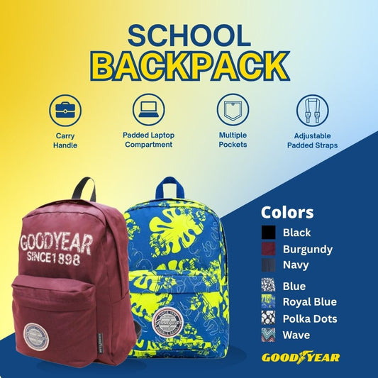 Goodyear Since 1898 / Chopper School Backpack - G00302