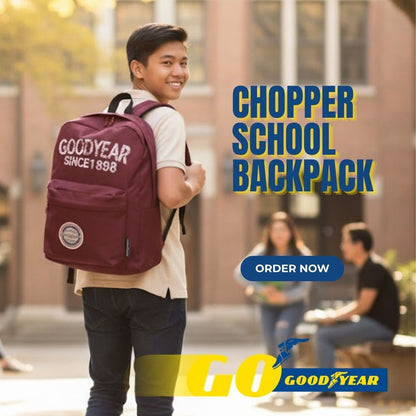 Goodyear Since 1898 / Chopper School Backpack - G00302