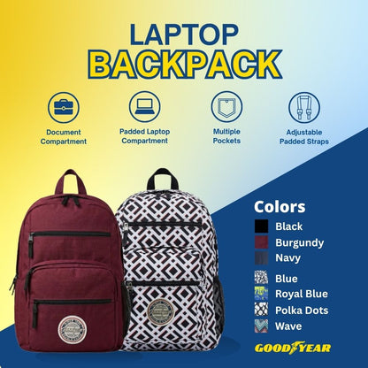 Goodyear Chopper Laptop Backpack - G00304