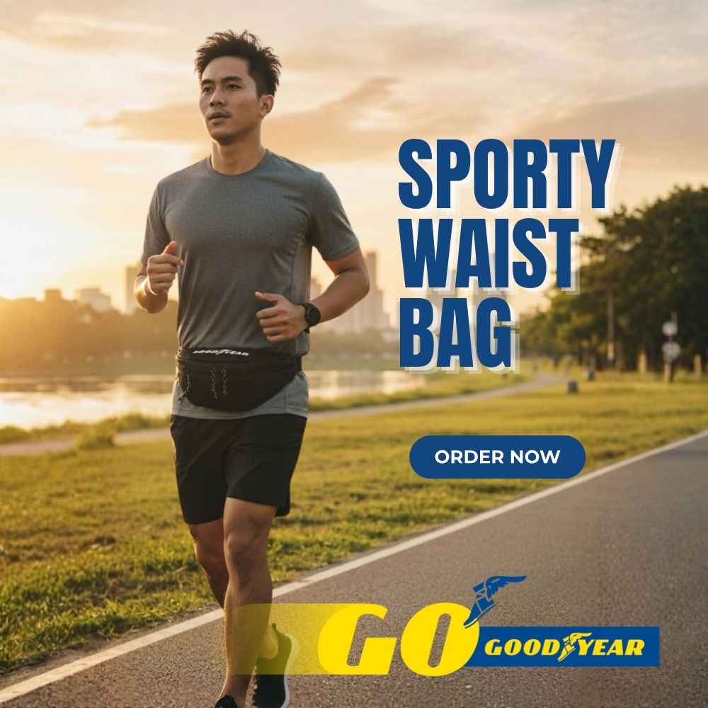 Goodyear Sporty Waist Bag – Versatile, Compact and Durable
