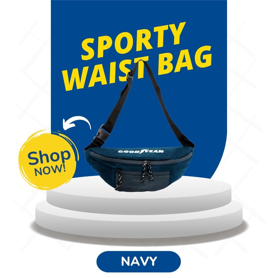 Goodyear Sporty Waist Bag – Versatile, Compact and Durable