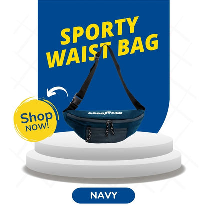 Goodyear Sporty Waist Bag – Versatile, Compact and Durable