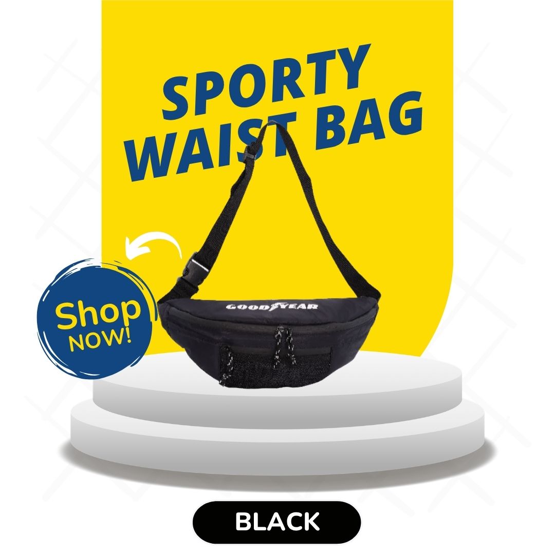 Goodyear Sporty Waist Bag – Versatile, Compact and Durable