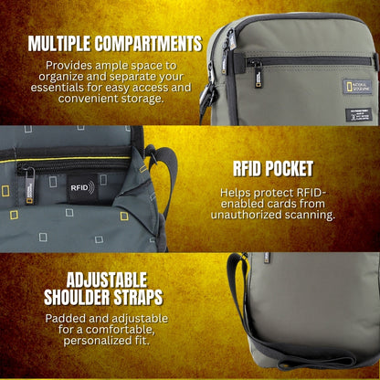 National Geographic Mutation Shoulder Bag / Crossbody Bag