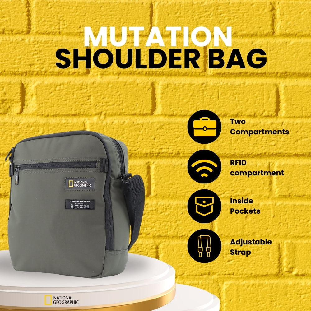 National Geographic Mutation Shoulder Bag / Crossbody Bag