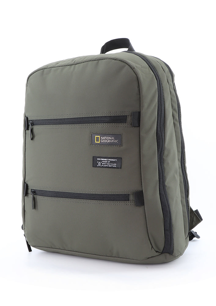 National Geographic Laptop Backpack / School Bag - 15 inch - Mutation - N18388 - Khaki