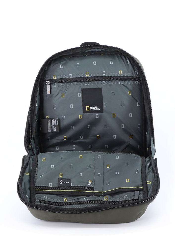 National Geographic Laptop Backpack / School Bag - 15 inch - Mutation - N18388 - Khaki