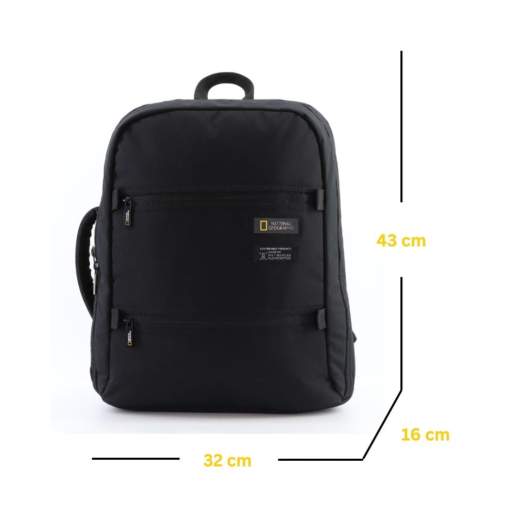 National Geographic Laptop Backpack / School Bag - 15 inch - Mutation - N18388 - Khaki