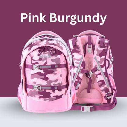 2be Ergonomic School Backpack with  Spine-support and Reflective parts