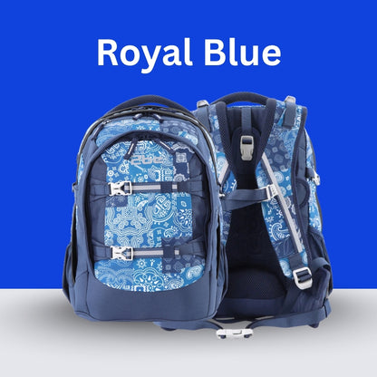 2be Ergonomic School Backpack with  Spine-support and Reflective parts