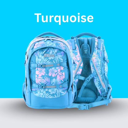 2be Ergonomic School Backpack with  Spine-support and Reflective parts