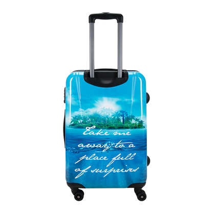 safe hard luggage of Saxoline Blue | luggageandbasstore.com