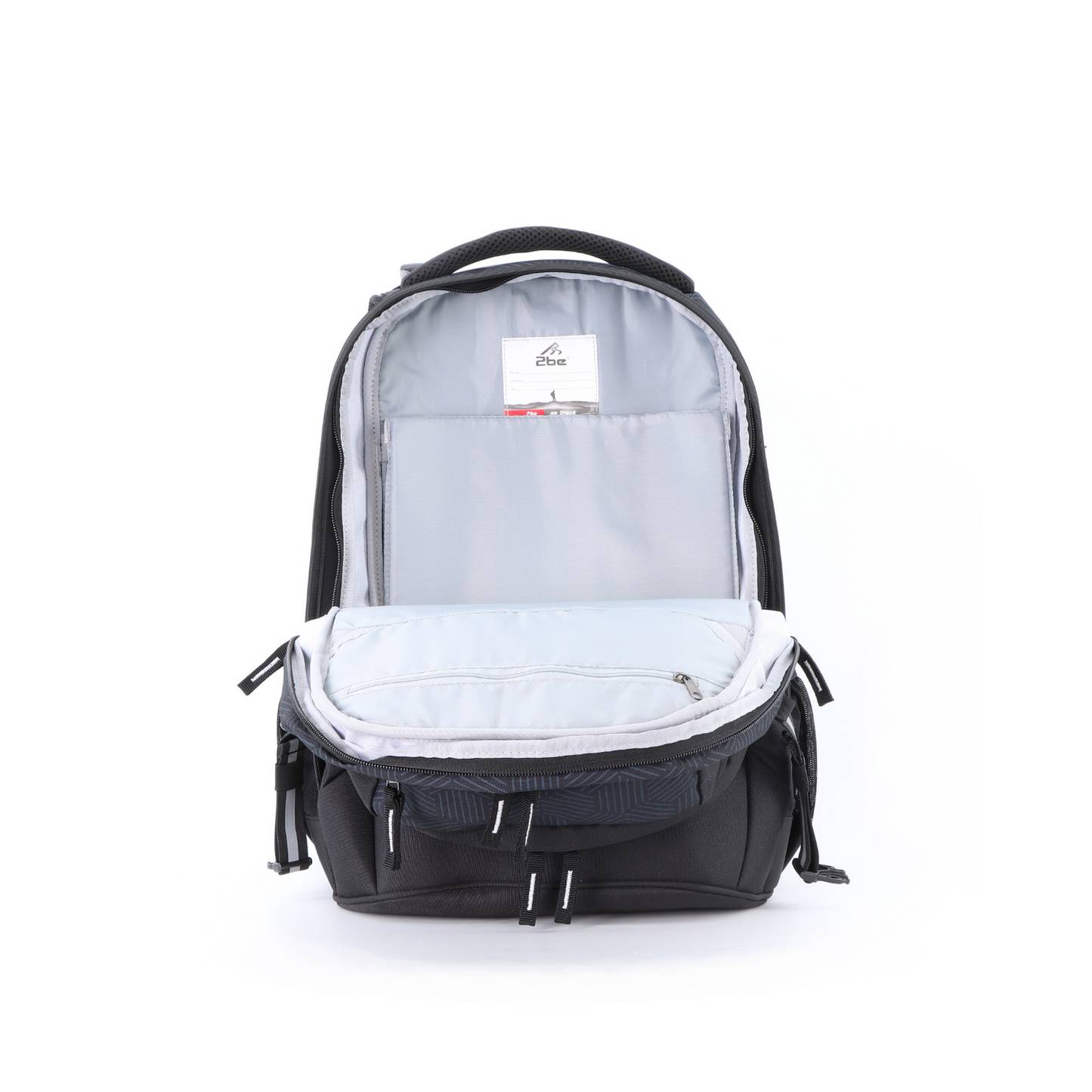 2be School Backpack with Spine-support Ergonomic Feature with Reflective logo and parts (for Kids)- 66320