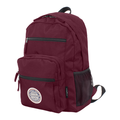 burgundy laptop backpack